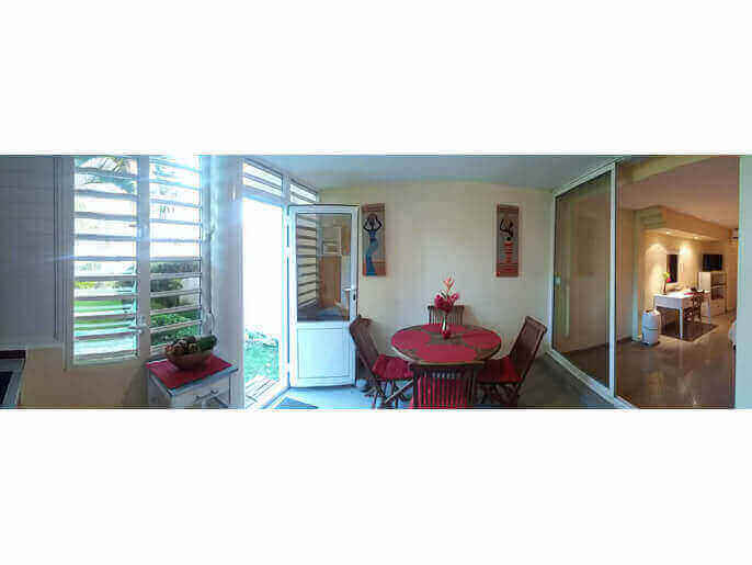Location VillaAppartement en Guadeloupe - Appartement 3 couchages Le Gosier