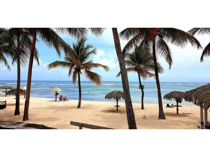 Location VillaAppartement en Guadeloupe - plage  250m de l'appartement