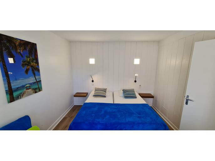 Location VillaAppartement en Guadeloupe - 3me chambre avec lit convertible pos.4 couchages