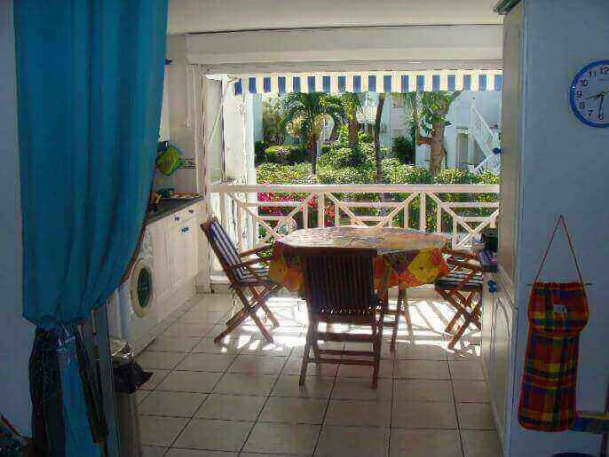 Location VillaAppartement en Guadeloupe - location appartement guadeloupe 3 couchages saint francois 