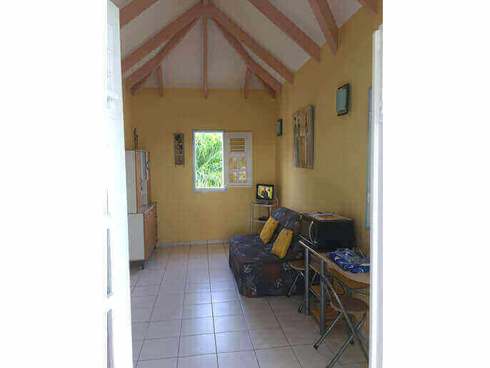 Location VillaAppartement en Guadeloupe - Appartement 3 couchages Saint Franois