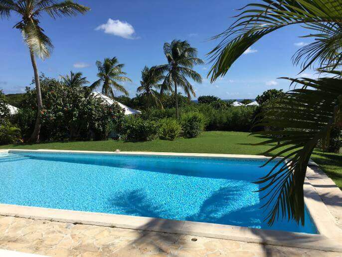 Location VillaMaison en Guadeloupe - piscine