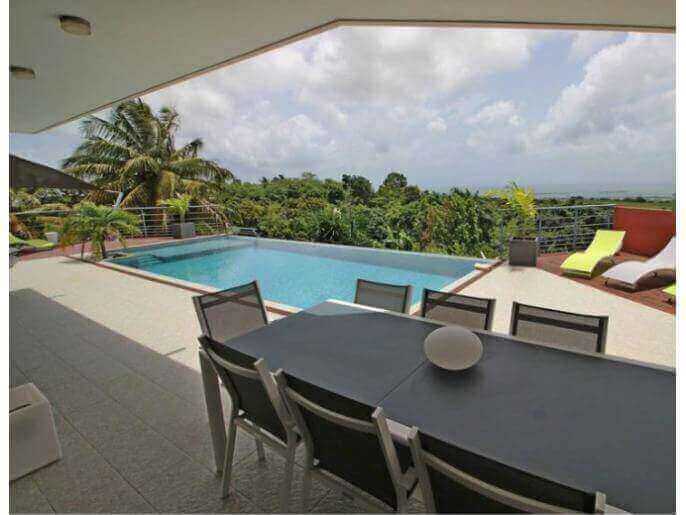 Location VillaMaison en Guadeloupe - Quel plaisir des yeux au rveil de contempler cette magnifique vue 